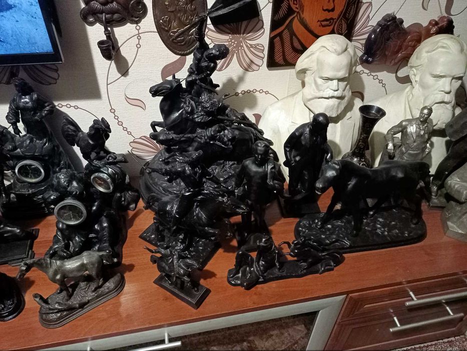 Статуэтки  касли чугун