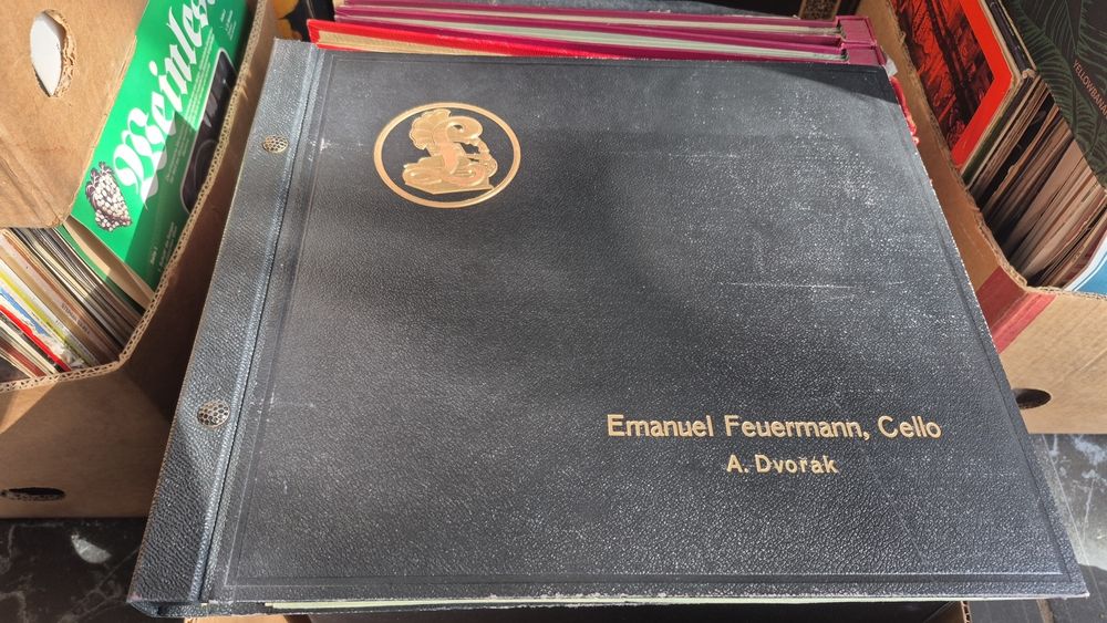 Vând lot 10 Discuri Grammophon & patefon colectie cu muzica clasică