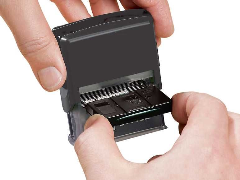 Stampilă personalizabilă, universală pt birotica, acte si textile NOUA