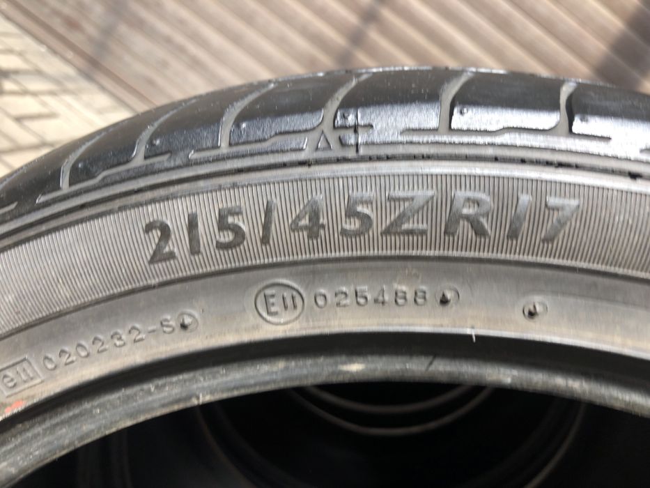 215/45/17 б/у из Германии