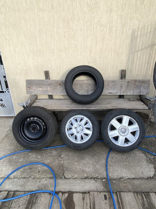 Jante Cielo cu anvelope de iarna in state foarte buna de rulare