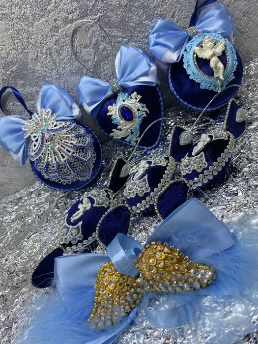 Новогодние игрушки на ёлку