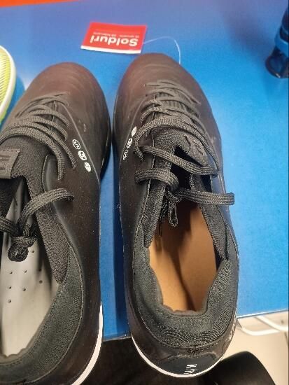 Ghete din piele Fotbal Viralto Iv Premium - produs resigilat Decathlon