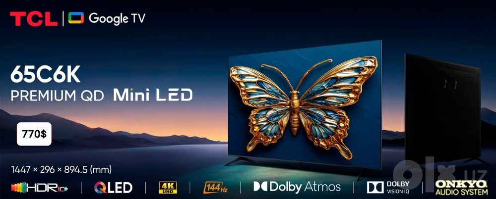 Телевизор TCL 55c6k Официальный Дилер