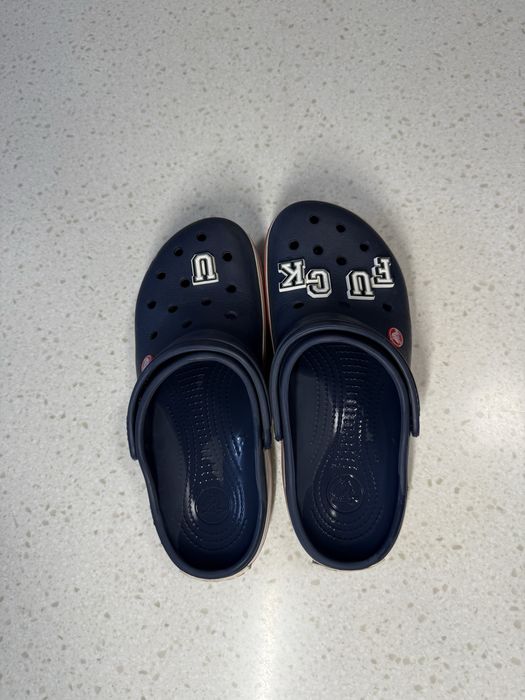 Кроксы синие оригинал