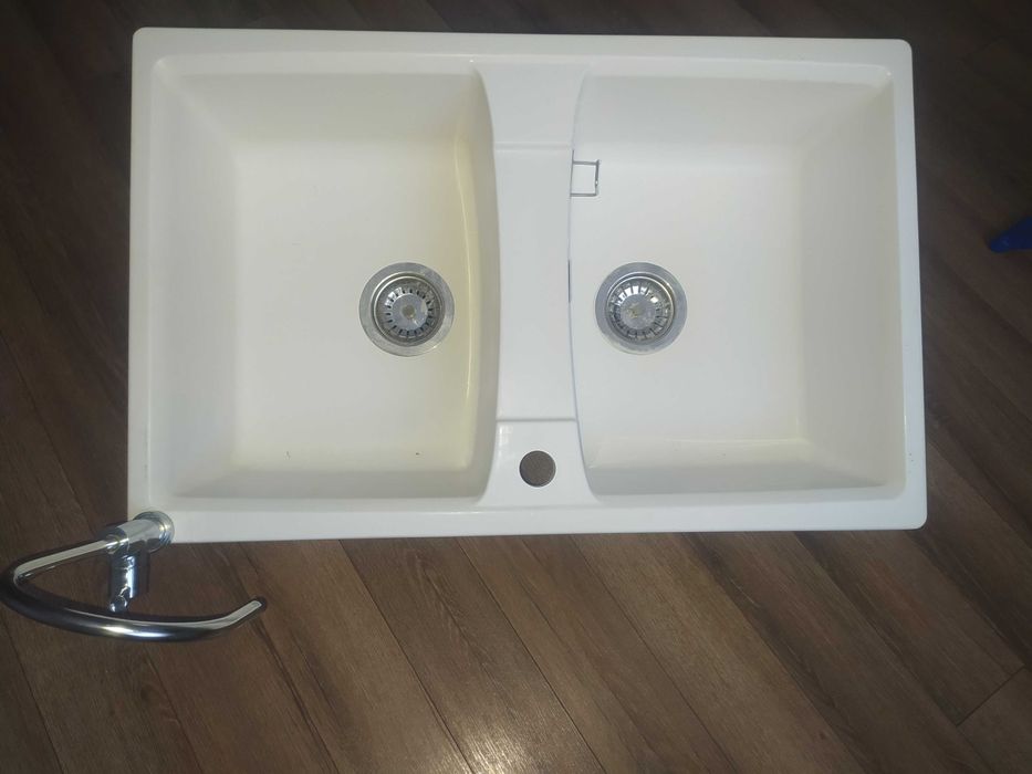 кухонная мойка двойная