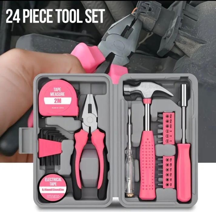 Компактен комплект- винтоверт, бормашина, електрическа отверка и множе