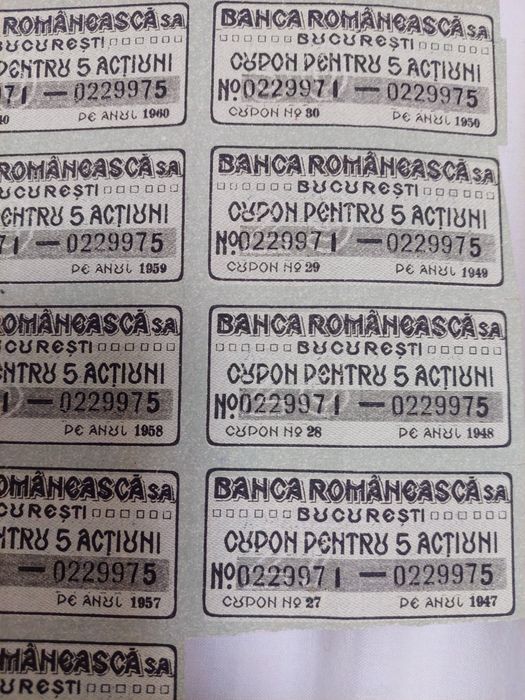 Actiuni nominative "AUR"