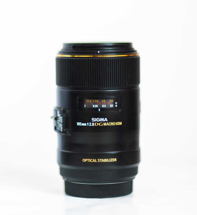 Obiectiv MACRO 1:1 SIGMA 105mm f2.8 DG Macro HSM OS, Canon EF