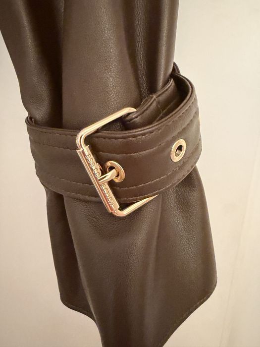 Кожено яке BSB в кафяв цвят