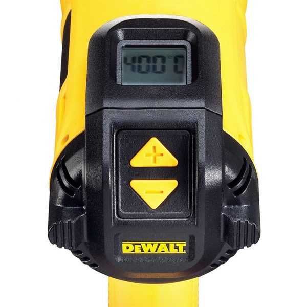 Пистолет за горещ въздух DeWALT D26414, 2000 W, 50-600°С