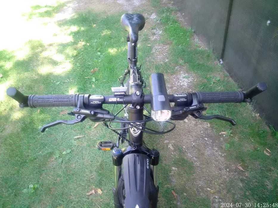 MTB Merida Matts TFS Lava, full alu, full Shimano, 24v, frane Shimano disc noi