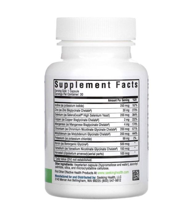 Trace Minerals (Seeking health)