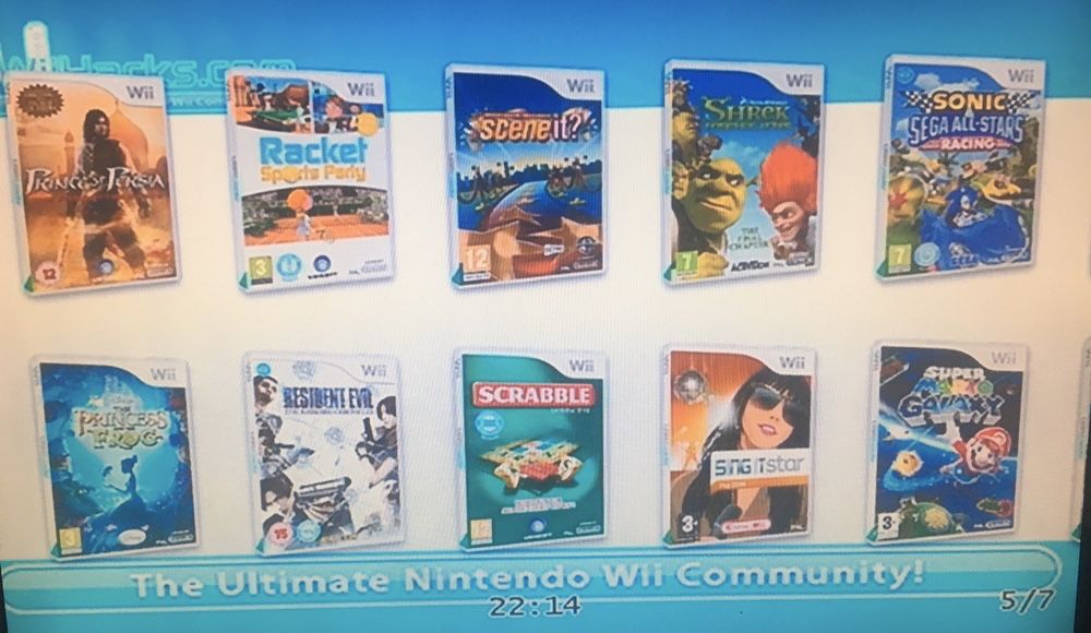 Nintendo wii pachet complet original bonus 120 jocuri