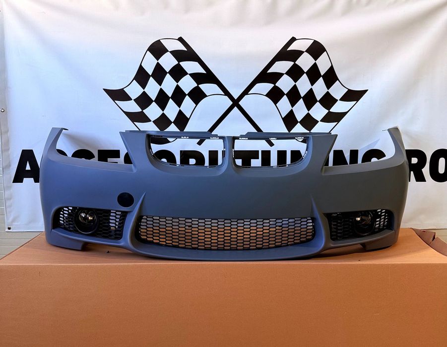 Bara fata M3 Look cu proiectoare de ceata compatibila cu BMW Seria 3 E90/E91 Non-Facelift(2005-2008)