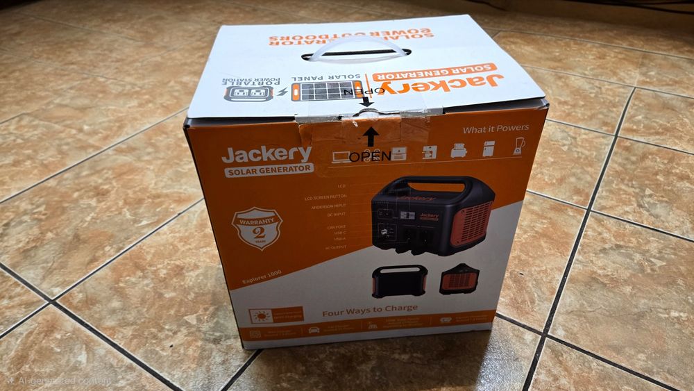 Jackery 1000 + 2 panouri solare Saga 100