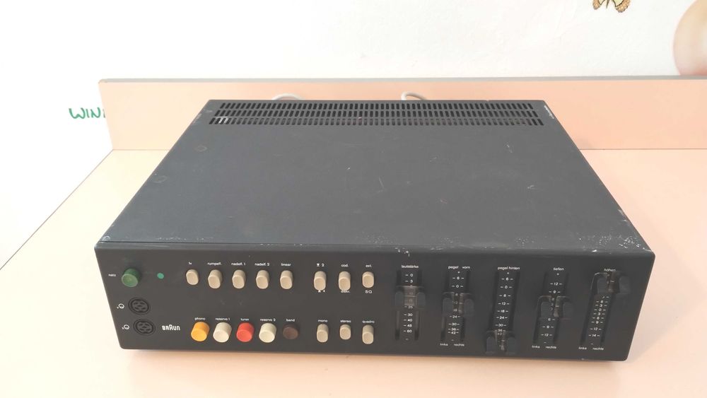 preamplificator Braun CSQ1020 pt muzica