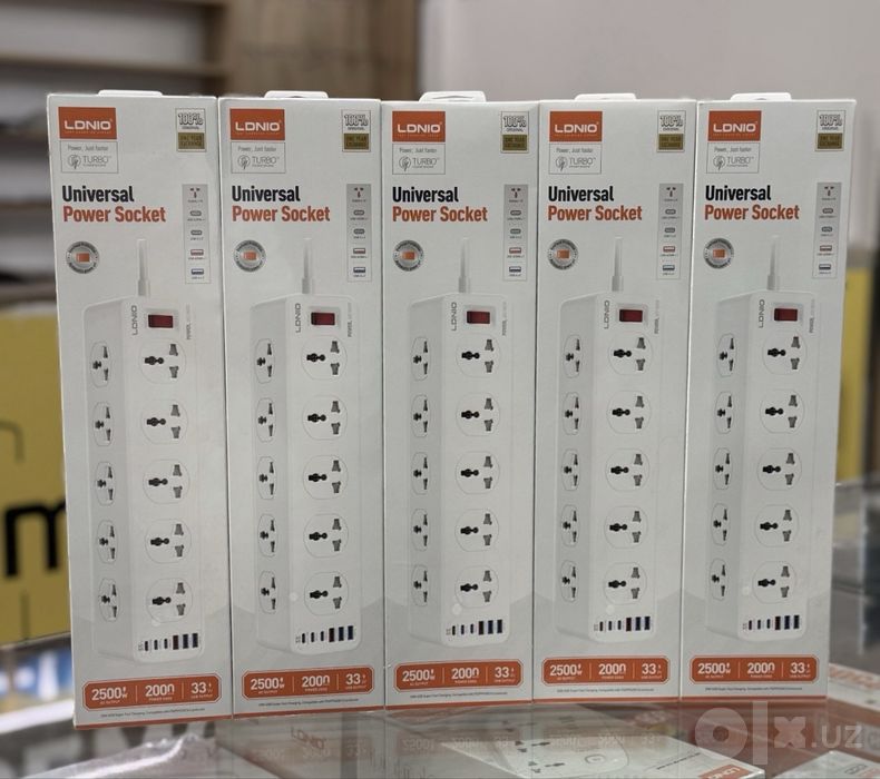 Сетевой фильтр LDNIO SC10610 2 м, , Белый
