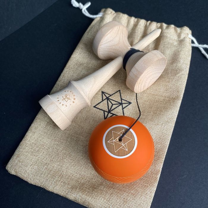 Kendama Israel Ikigai Orange Anti Skid