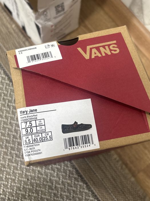 vans оригинал 40размер