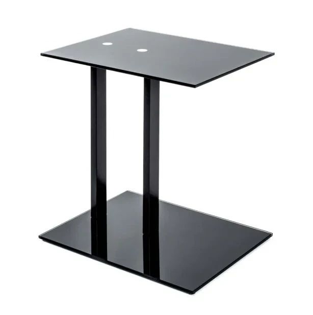 Помощна маса от закалено стъкло