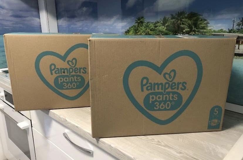 Scutece chilotel PAMPERS Pants XXL Box nr 5, 12-17 kg, 152 buc