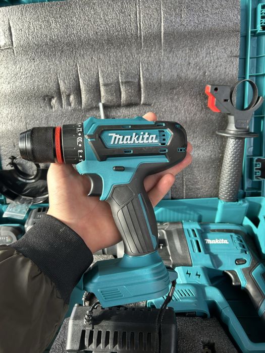 Комплект Makita 4в1 с батерии и зарядно