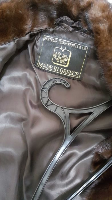 шуба норковая 52-56р