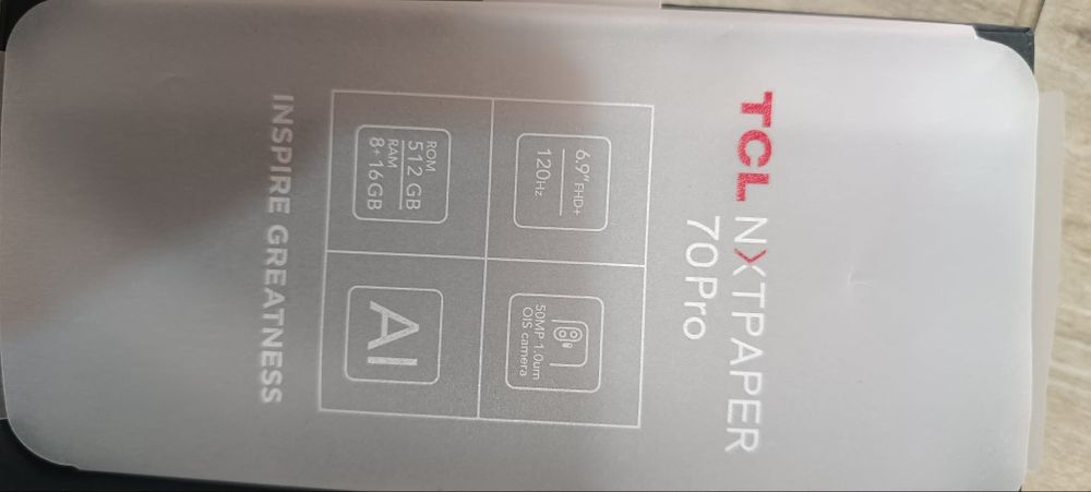 Смартфон TCL NXTPAPER 70 Pro 520 GB  RAM 8+16