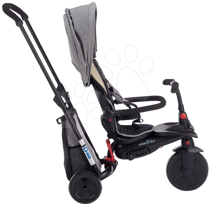 Tricicletă pliabilă smarTrike smarTfold 7 în 1 TouchSteering, gri, stare foarte bună