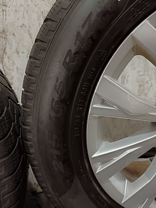 Jante 17 5x112 ET40 Tiguan Q3 Karoq + 215/65 R17 iarna