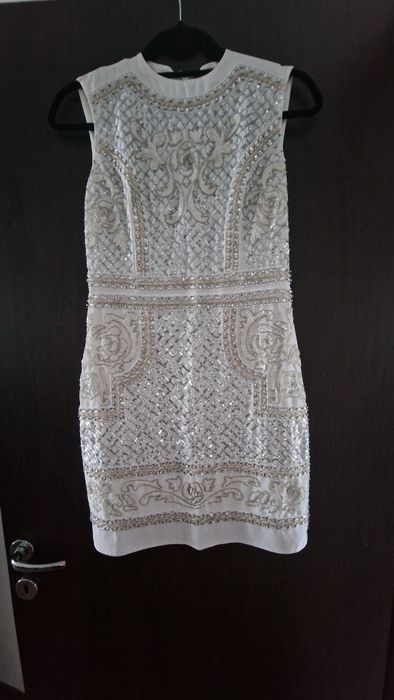 Rochie alba eleganta