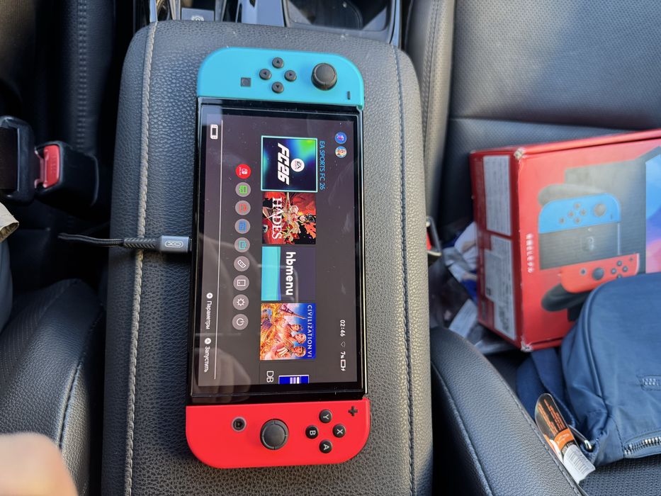 Nintendo oled прошитый 256