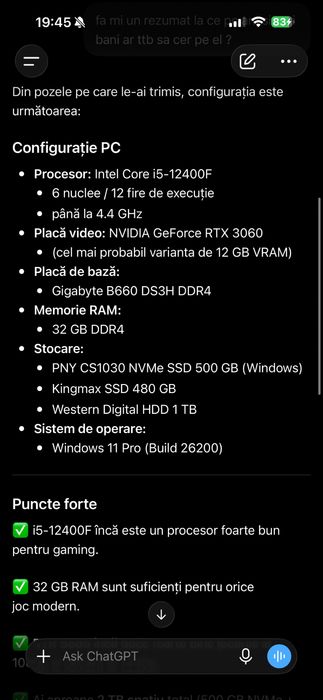 vand pc gaming negociabil