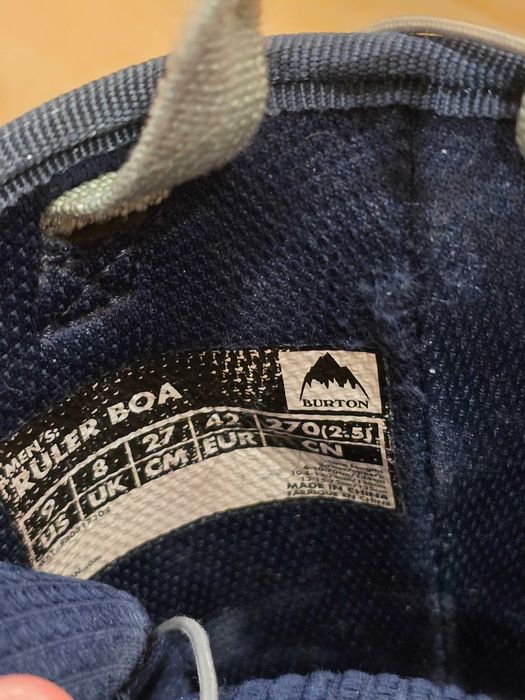 Burton Ruler BOA обувки 42