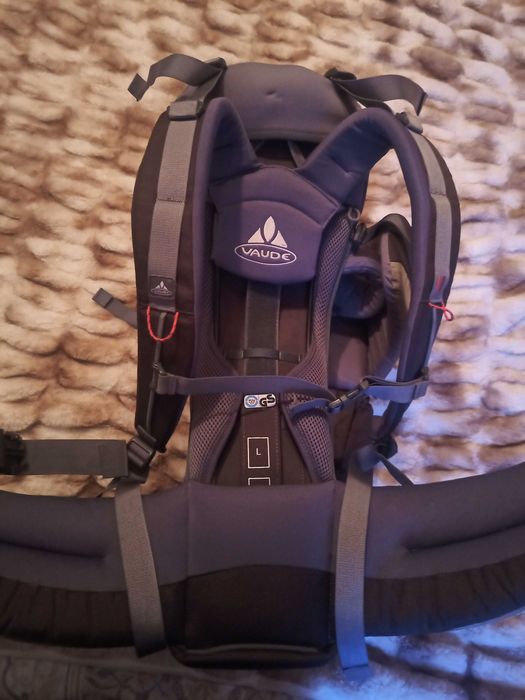 Самар носилка за носене на бебе дете Vaude Kenta Plus - Black