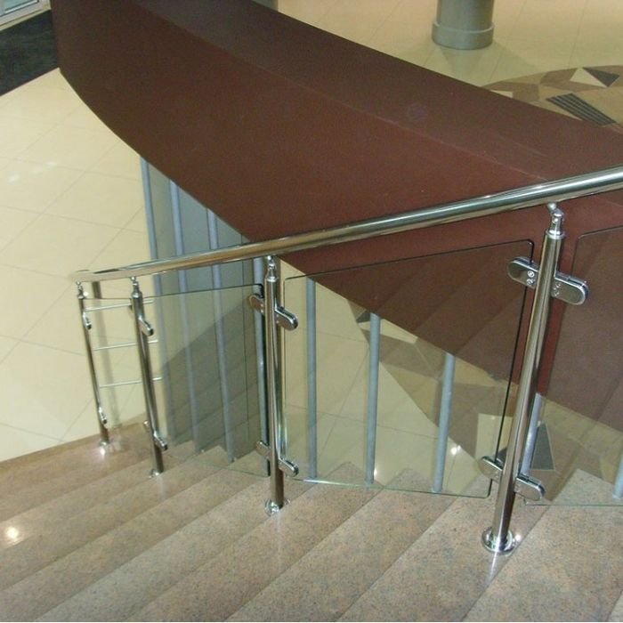 Перила из нержавейки стали .