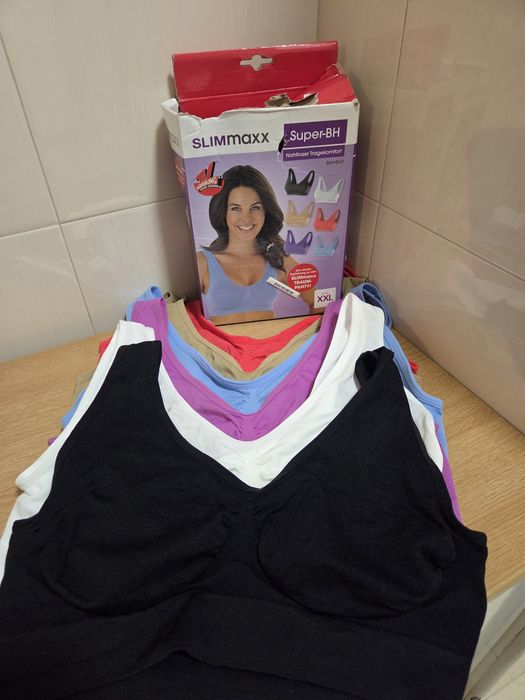 Комплект 6 броя дамски бюстиета на немската марка SlimMaxx размер XXL