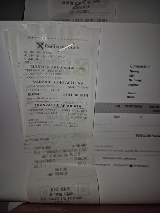 Vând aparat auditiv ca nou