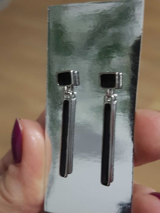 Сребърни обеци и к-ти.