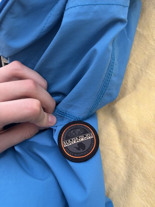 Яке Napapijri светло синьо