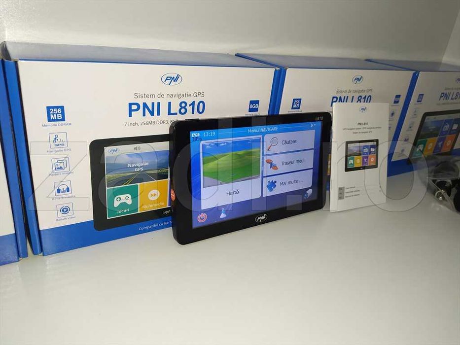 Gps auto-camion - ecran mare 7"-4 softuri camion-harti noi