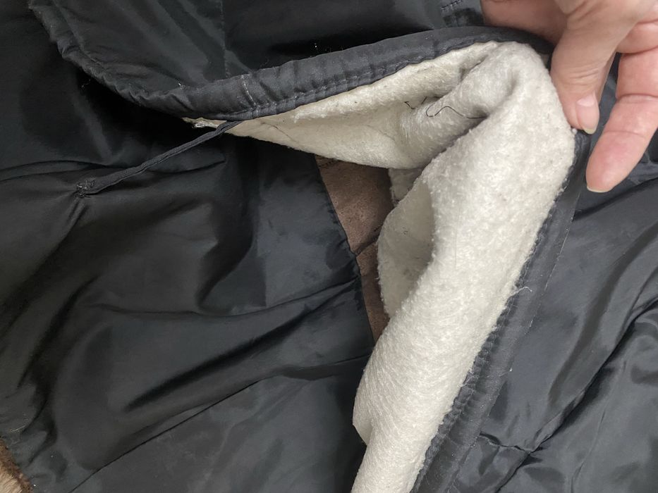 Шуба, греческая, нутрия с песцом