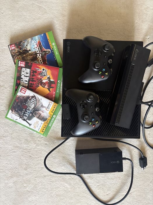 Xbox one kinect + 3 jocuri