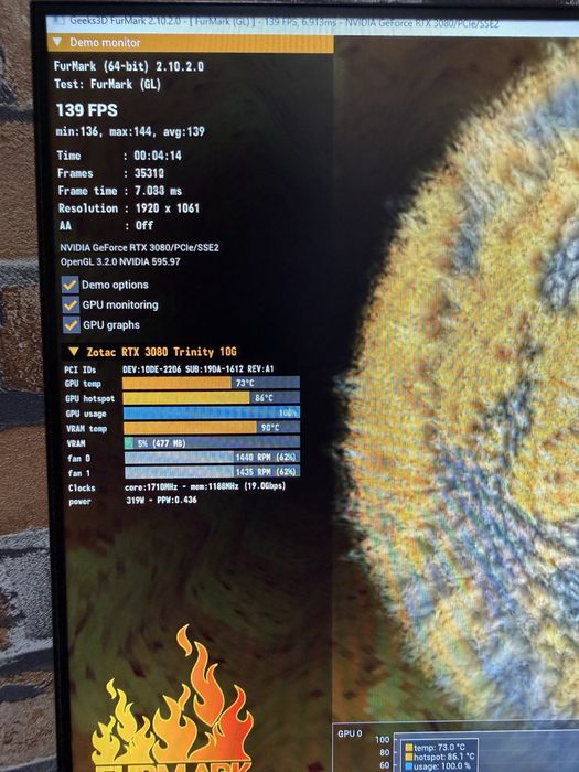 Rtx 3060ti 8gb Asus dual ideal