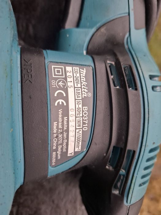 Makita BO3710 Masina de slefuit alternativ si orbital, 190 W