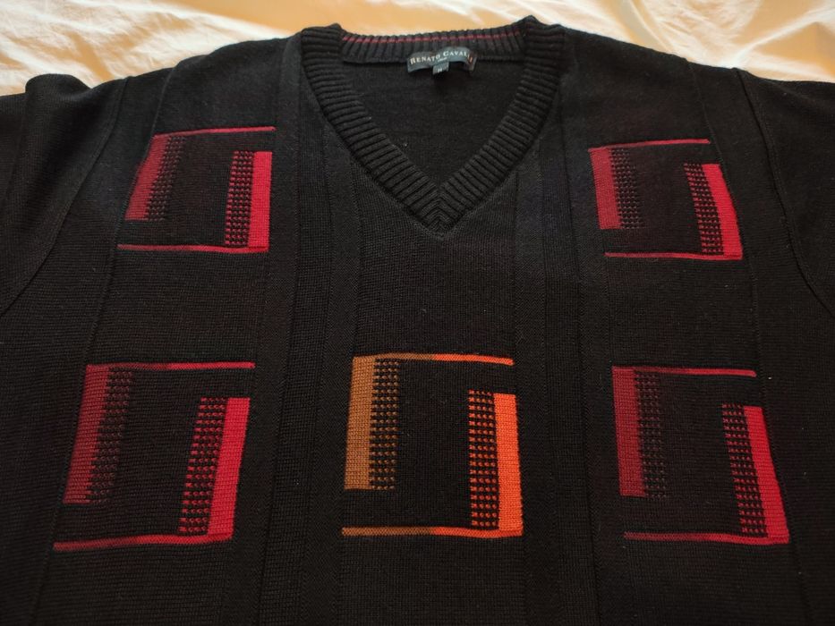 Roberto Cavalli pulover cu anchior lana M/L