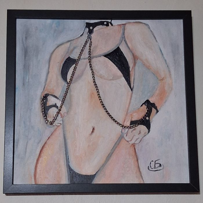 Картини. Маслени бои върху фазер.