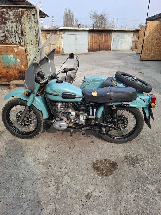 Мотоцикл Урал с коляской 1991 года, пробег 30 000 км