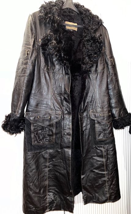 Натуральная кожаная дубленка